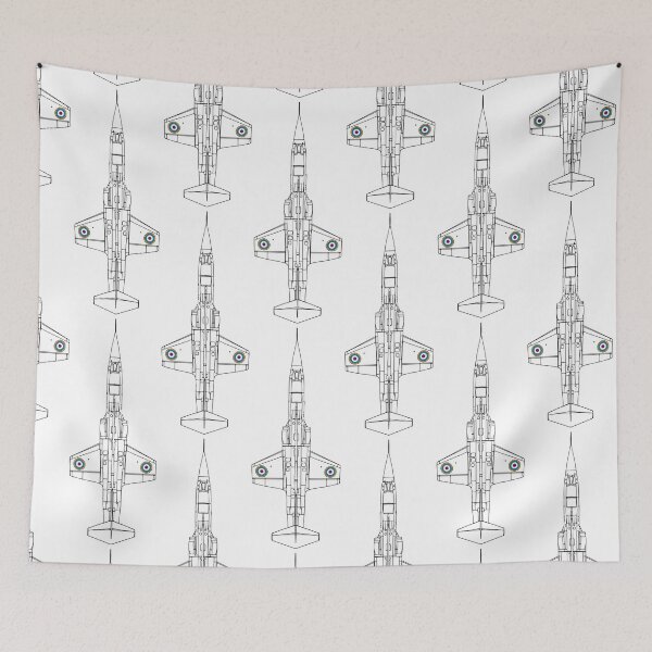 Item preview, Starfighter, Aeroplane, Aircraft, Illustrated Tribute designed and sold by FoleyPottery.
