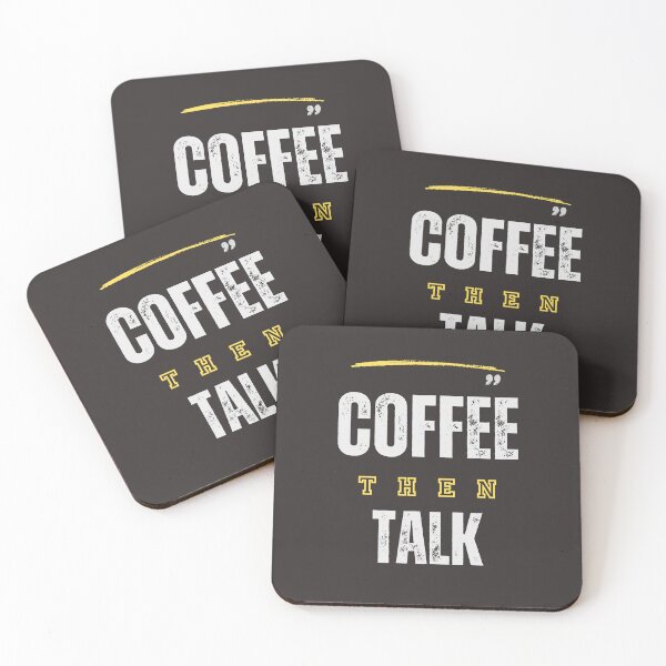 Item preview, Coffee Then Talk designed and sold by Lorify.
