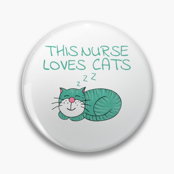 Artikelvorschau, Diese Krankenschwester liebt Katzen, Katzenliebhaberin entworfen und verkauft von doodlerob.