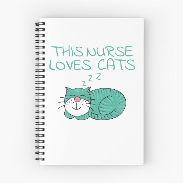 Item preview, This Nurse Loves Cats, Cat Lover designed and sold by doodlerob.