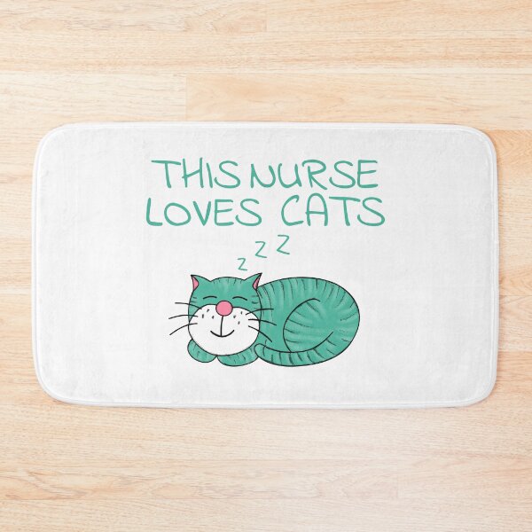 Item preview, This Nurse Loves Cats, Cat Lover designed and sold by doodlerob.