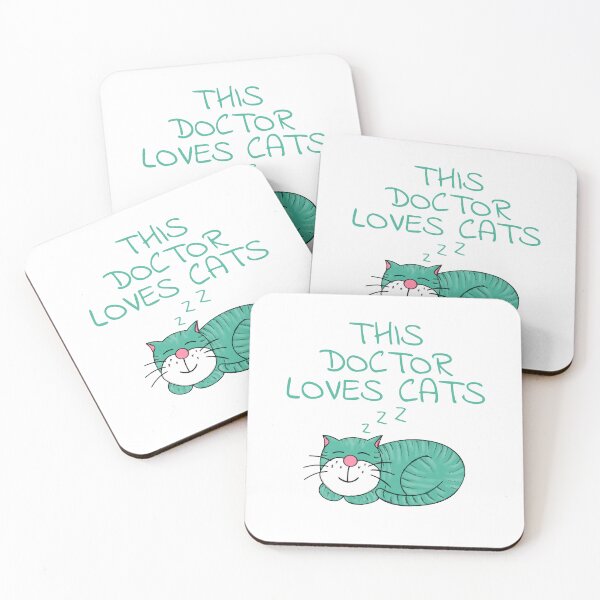 Item preview, This Doctor Loves Cat, Cat Lover designed and sold by doodlerob.