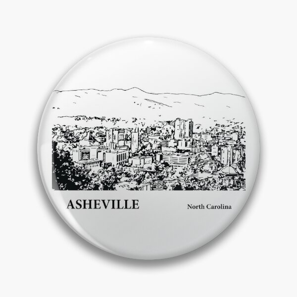Item preview, Asheville North Carolina designed and sold by Lakeric Cityscapes.