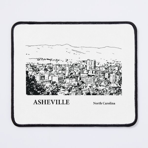 Item preview, Asheville North Carolina designed and sold by Lakeric Cityscapes.