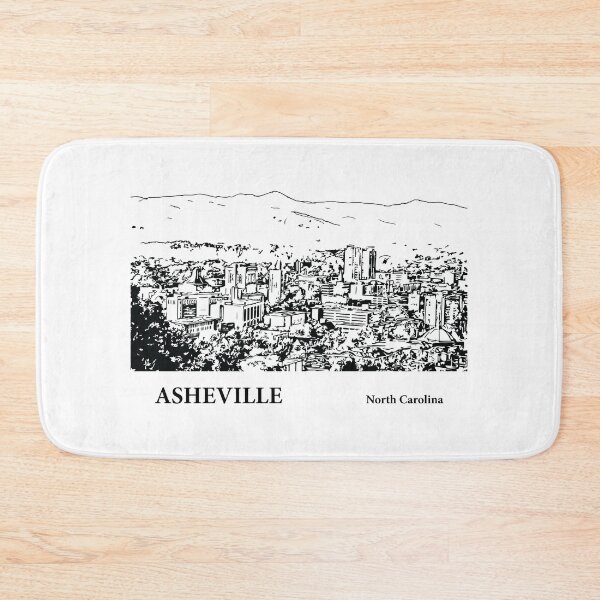 Item preview, Asheville North Carolina designed and sold by Lakeric Cityscapes.
