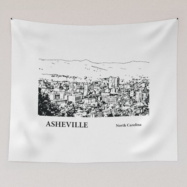 Item preview, Asheville North Carolina designed and sold by Lakeric Cityscapes.