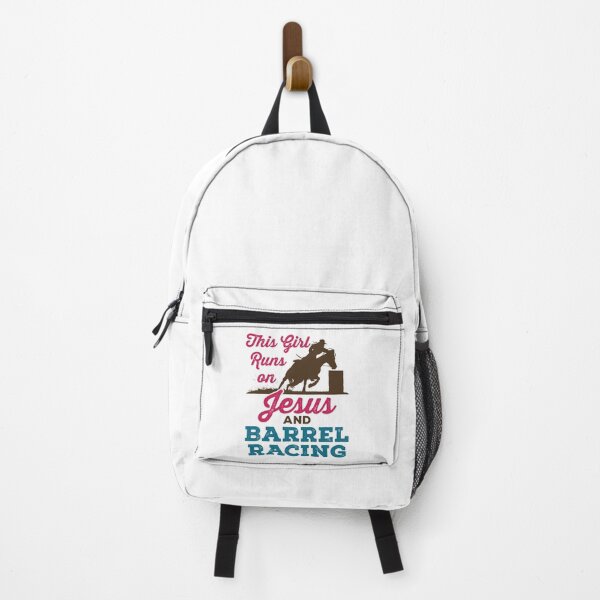 Item preview, This Girl Runs on Jesus and Barrel Racing designed and sold by jaygo.