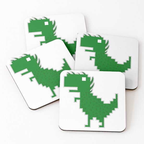 Item preview, Pixel T-Rex Sticker, Pin Button  designed and sold by vikyky.