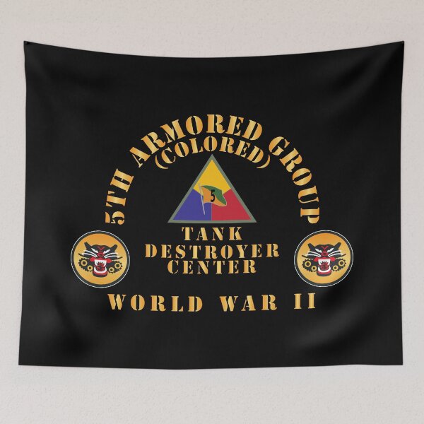 Item preview, 5th Armored Group (Colored) -  Camp Hood, TX - Tank Destroyer Center - SSI - DUI X 300 designed and sold by Military Insignia Products.