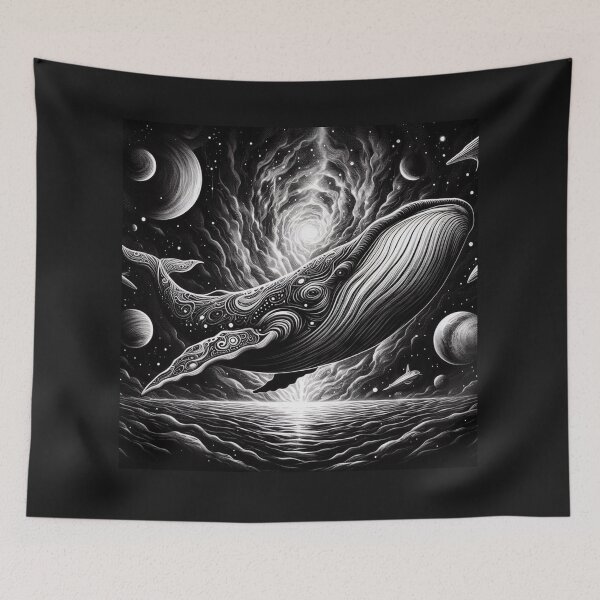 Item preview, Space Whale designed and sold by sevenmountains.