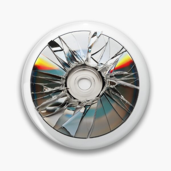 Item preview, shattered CD designed and sold by Andi-Goldberger.