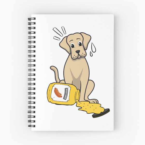 Item preview, Funny big dog Spilled a jar of mustard  designed and sold by Pet Station.