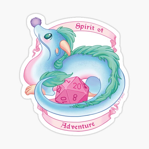 Spirit of Adventure Dragon Sticker