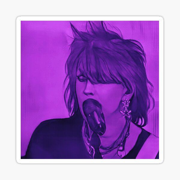 Item preview, Chrissie Hynde art portrait designed and sold by Pinkgnomie.