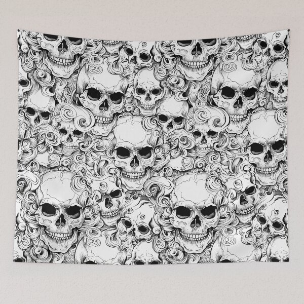 Item preview, Tattoo Skull Pattern designed and sold by SpoonToonCnt.