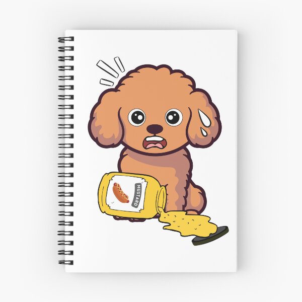 Item preview, Funny brown dog Spilled mustard  designed and sold by Pet Station.