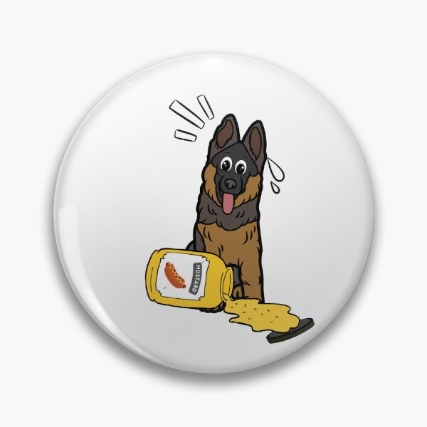 Item preview, Funny guard dog Spilled mustard  designed and sold by Pet Station.