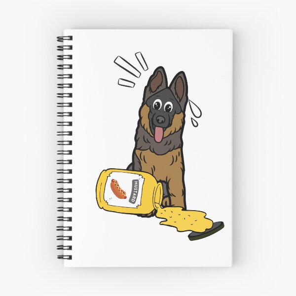 Item preview, Funny guard dog Spilled mustard  designed and sold by Pet Station.