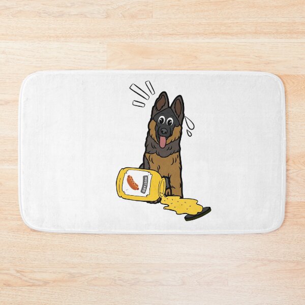 Item preview, Funny guard dog Spilled mustard  designed and sold by Pet Station.