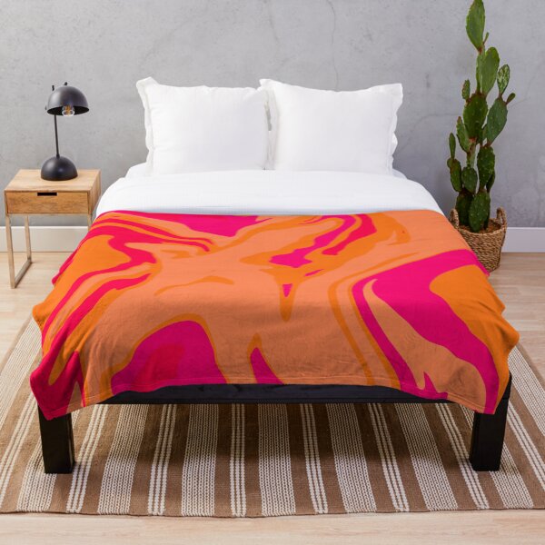 Item preview, Summer Swirl Y2K Pattern Pink and Orange designed and sold by Cait<3.