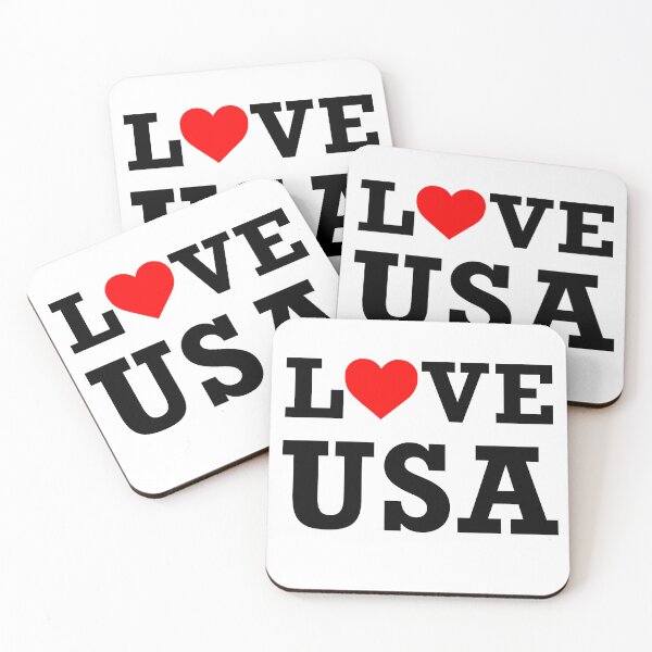 Item preview, Love USA - USA Independence day 4th July gifts designed and sold by Pixeo Creations.