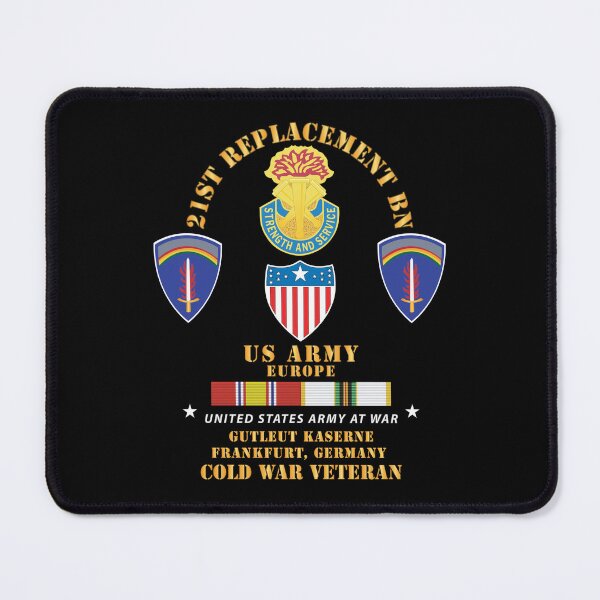 Item preview, 21st Replacement Bn, US Army, Europe - Gutleut Kaserne, Franfurt, FRG w COLD SVC X 300 designed and sold by Military Insignia Products.