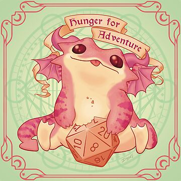 Artwork thumbnail, Hunger for Adventure Dragon by piratadandi