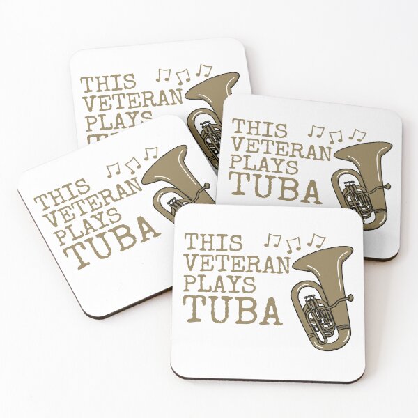 Item preview, This Veteran Plays Tuba, Brass Musician designed and sold by doodlerob.