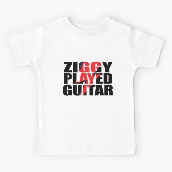 ZIGGY PLAYED GUITAR Kids T-Shirt