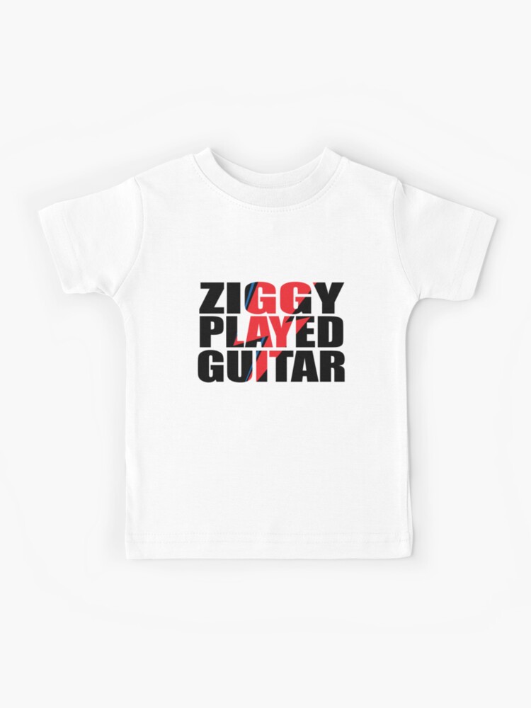 Thumbnail 1 of 2, Kids T-Shirt, ZIGGY PLAYED GUITAR designed and sold by artpopop.