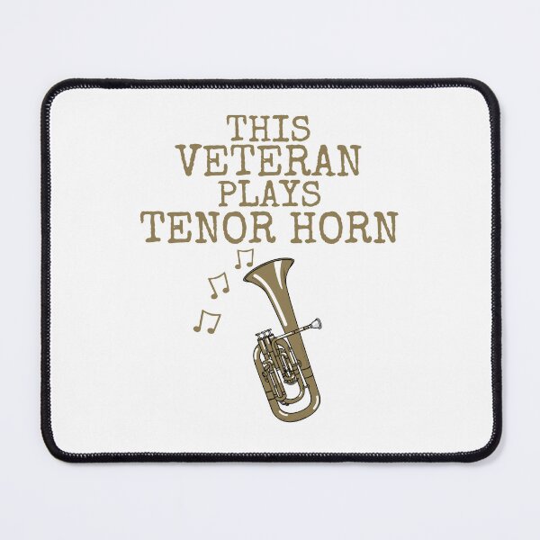 Item preview, This Veteran Plays Tenor Horn, Brass Musician designed and sold by doodlerob.
