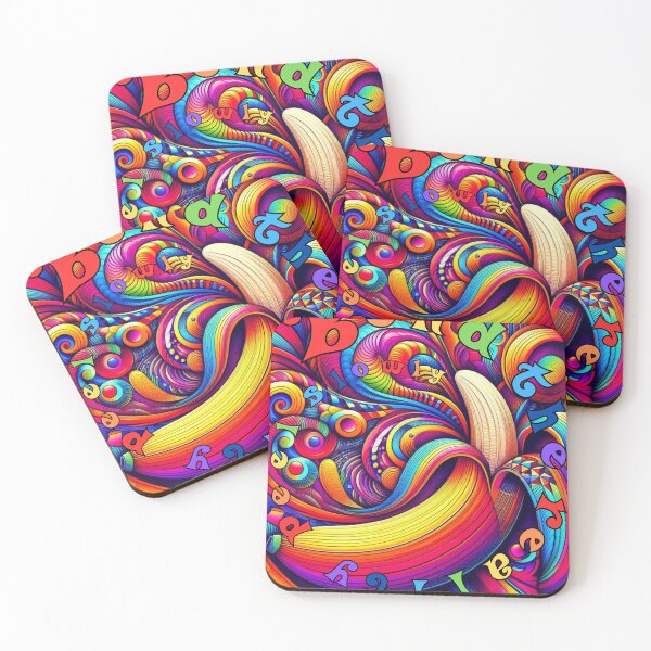 Item preview, Bend the reality, peel slowly - banana psychodelic style designed and sold by Funny-Banana.