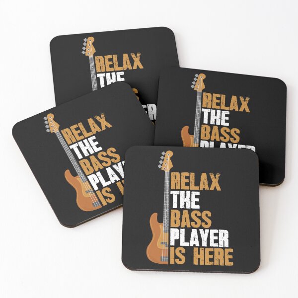 Item preview, Relax The Bass Player Is Here Gift Bassist Guitarist designed and sold by Captain Mood.