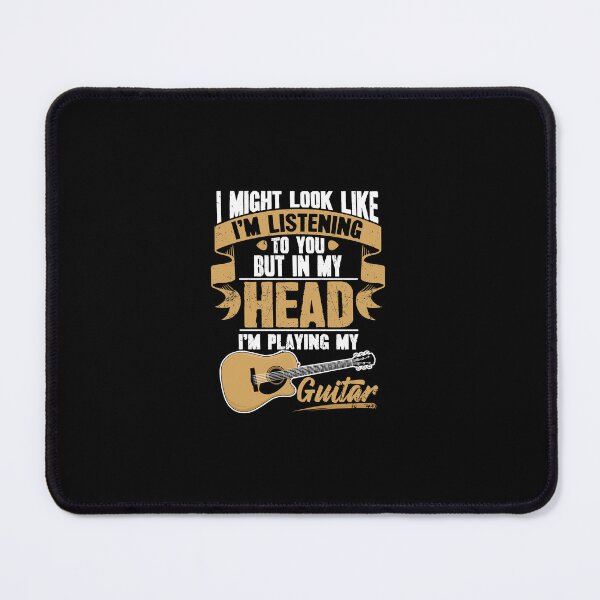 Item preview, I Might Look Like I'm Listening To You Funny Music Guitarist designed and sold by Captain Mood.