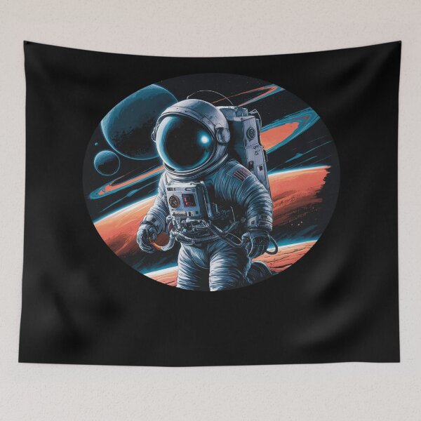 Item preview, A cosmonaut walking in space designed and sold by desinganddecor.