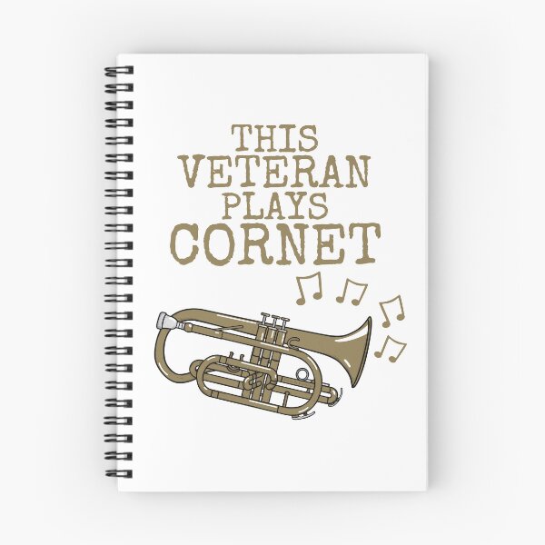 Item preview, This Veteran Plays Cornet, Brass Musician designed and sold by doodlerob.