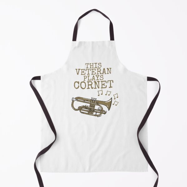 Item preview, This Veteran Plays Cornet, Brass Musician designed and sold by doodlerob.