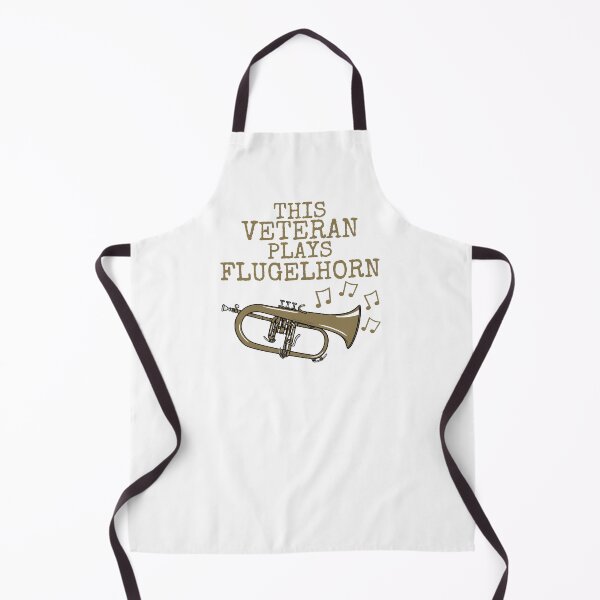 Item preview, This Veteran Plays Flugelhorn, Brass Musician designed and sold by doodlerob.