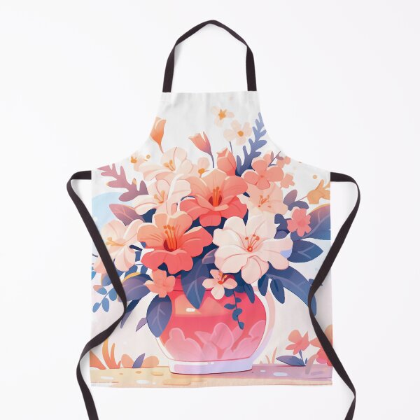 Item preview, Floral Tranquility in Cute Style - Summer Illustration designed and sold by Mauro Brito.