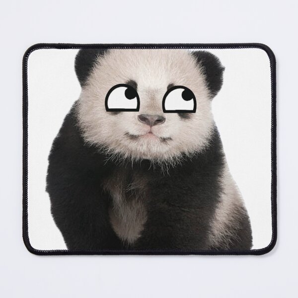 Item preview, Derp face panda designed and sold by SillyLittleSnek.