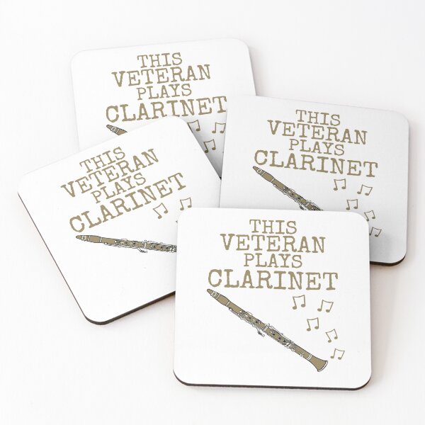 Item preview, This Veteran Plays Clarinet, Clarinetist Woodwind Musician designed and sold by doodlerob.