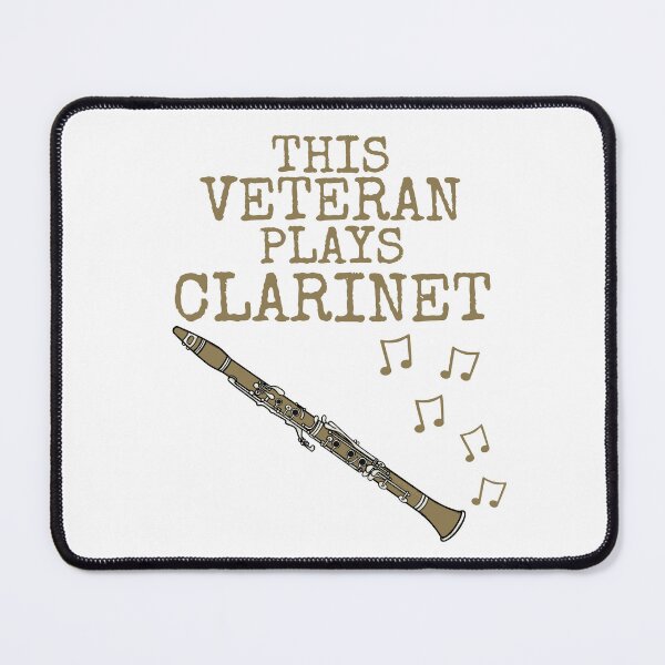 Item preview, This Veteran Plays Clarinet, Clarinetist Woodwind Musician designed and sold by doodlerob.