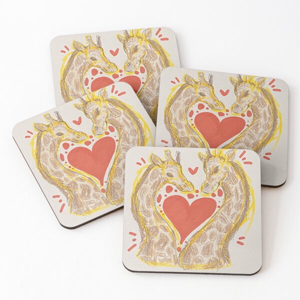 Item preview, Giraffe Heart designed and sold by PickleJuiceRad.