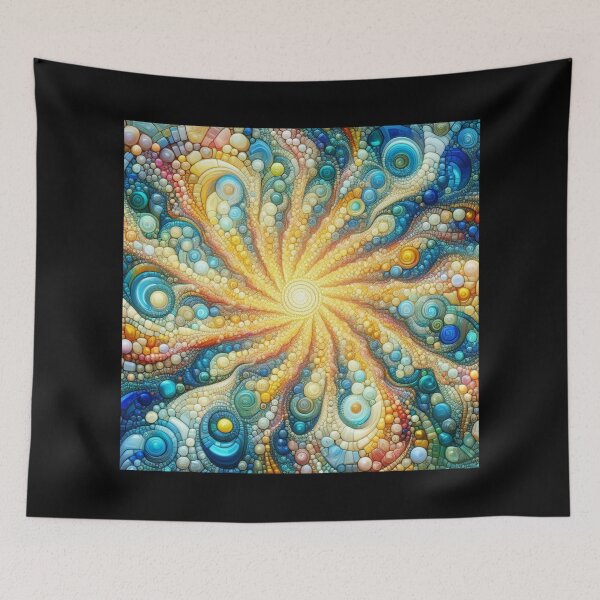 Item preview, Seaglass Spiral 4 designed and sold by Sybille-Yates.