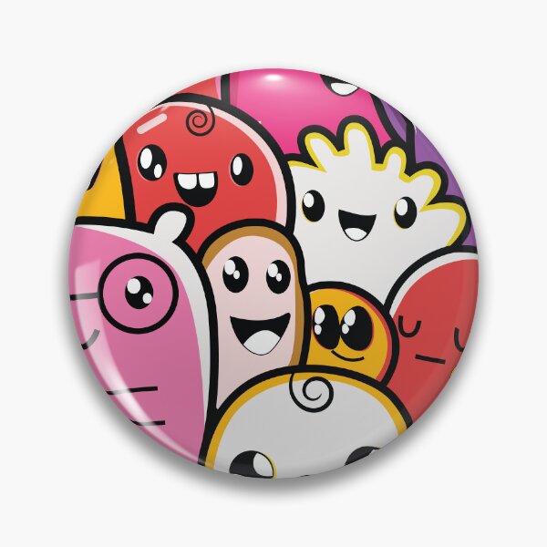 Item preview, Monster Doodle Pattern designed and sold by THE OTAKU SHOP.