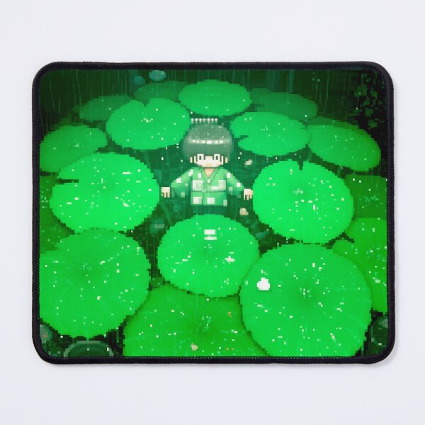 Item preview, Pixel Art: Cyberpunk Overgrown Water Lily Pond designed and sold by Mauro Brito.