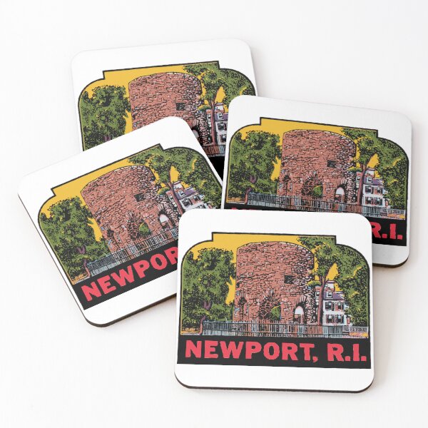 Item preview, Newport Rhode Island Vintage Style designed and sold by Decal Mania.