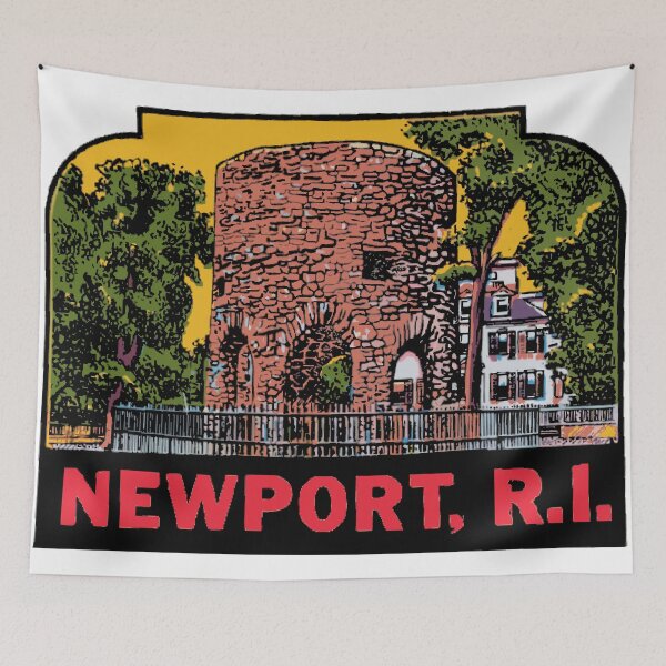 Item preview, Newport Rhode Island Vintage Style designed and sold by Decal Mania.