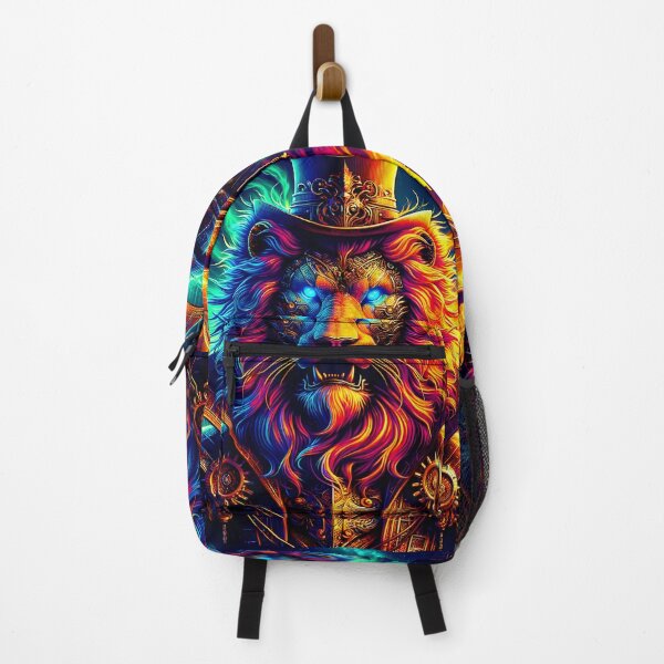 Item preview, Rust & Revolution: What Makes A King Out Of A Slave? Cyber Steampunk Cowardly Lion designed and sold by Paradocksick.