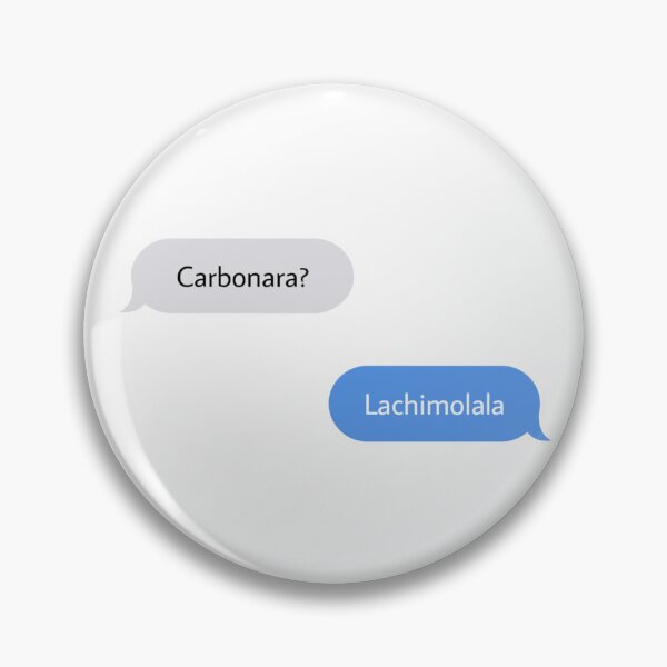 Item preview, Carbonara Lachimolala funny  designed and sold by Cupid's Canvas.